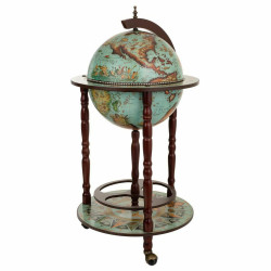 Globo Terraqueo Alexandra House Living Marrón Verde 44 x 87 x 44 cm M