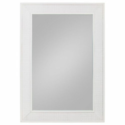 Espejo de pared Alexandra House Living Plateado Bambú Madera MDF 2 x
