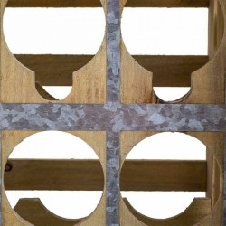 Botellero Alexandra House Living Natural Madera de abeto 32 x 43 x 33