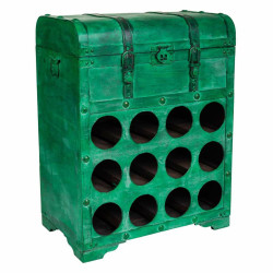Botellero Alexandra House Living PVC Madera Metal 28 x 59 x 45 cm Baú