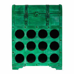 Botellero Alexandra House Living PVC Madera Metal 28 x 59 x 45 cm Baú