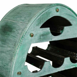 Botellero Alexandra House Living Verde Madera 27 x 85 x 46 cm 12 botel
