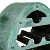 Botellero Alexandra House Living Verde Madera 27 x 85 x 46 cm 12 botel