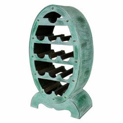 Botellero Alexandra House Living Verde Madera 27 x 85 x 46 cm 12 botel
