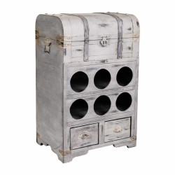Botellero Alexandra House Living PVC Madera Metal 30 x 64 x 41 cm Baú
