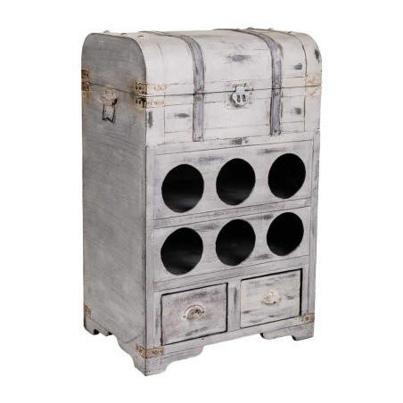 Botellero Alexandra House Living PVC Madera Metal 30 x 64 x 41 cm Baú