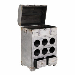 Botellero Alexandra House Living PVC Madera Metal 30 x 64 x 41 cm Baú