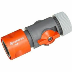 Aspersor de Riego Gardena 2942 Regulador 1/2" 13 mm 15 mm 5/8" Plásti