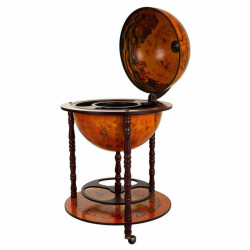 Globo Terraqueo Alexandra House Living Marrón 55 x 93 x 55 cm Mueble