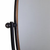 Espejo de pie Alexandra House Living Marrón Dorado Metal Espejo 57 x