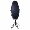 Espejo de pie Alexandra House Living Marrón Dorado Metal Espejo 57 x