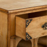 Botellero Alexandra House Living Marrón Madera Metal 31 x 69 x 63 cm