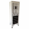 Botellero Alexandra House Living Blanco Madera Madera de olmo 45 x 170