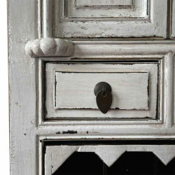 Botellero Alexandra House Living Blanco Madera Madera de olmo 45 x 170