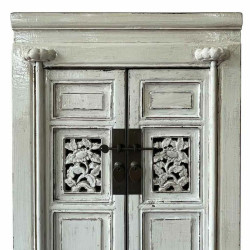 Botellero Alexandra House Living Blanco Madera Madera de olmo 45 x 170