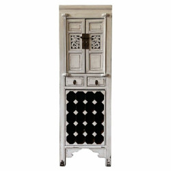 Botellero Alexandra House Living Blanco Madera Madera de olmo 45 x 170