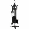 Utensilios para Chimenea Alexandra House Living Negro Hierro 19 x 61 x