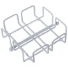 Servilletero de mesa Alexandra House Living Blanco Metal 21 x 7 x 21 c