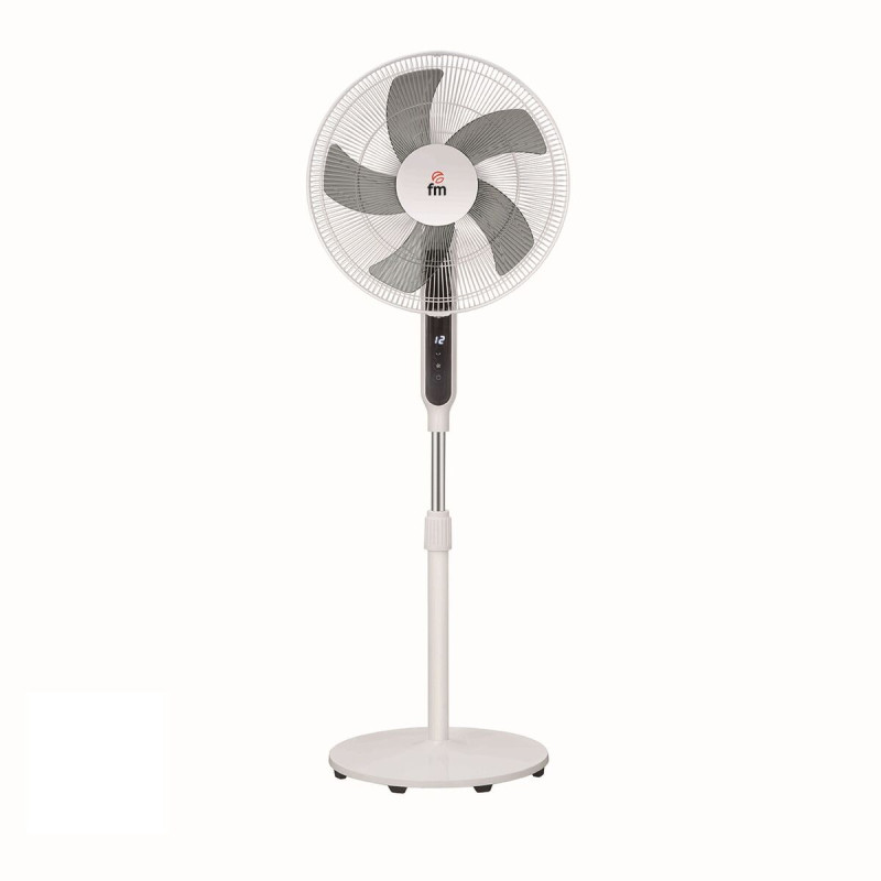 Ventilador de Pie Grupo FM IP40DC Blanco 30 W Ventilador de Pie Grupo FM IP40DC Blanco 30 W