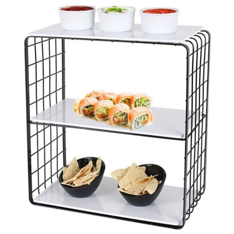 Soporte Inde Para colgar Negro 37 x 34 x 18 cm Soporte Inde Para colgar Negro 37 x 34 x 18 cm