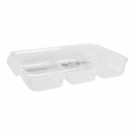 Organizador Multiusos Confortime Transparente Plástico (37,5 x 23,5 x