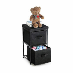 Organizador Multiusos Confortime Tejido no tejido 30 x 30 x 59 cm Negr