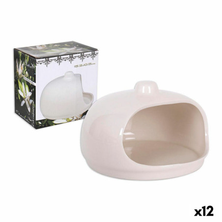 Portaestropajos para Fregadero 47566 15,2 x 15,2 x 10,3 cm Blanco (12