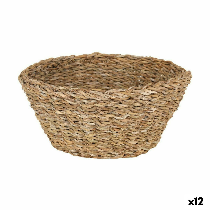 Cesta Multiusos Privilege Marrón 26 x 26 x 11 cm Mimbre (12 Unidades) Cesta Multiusos Privilege Marrón 26 x 26 x 11 cm Mimbre (12 Unidades)