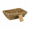Cesta Multiusos Privilege Korne Marrón Mimbre Rectangular 20 x 15 x 7
