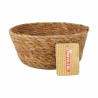 Cesta Multiusos Privilege Marrón 17 x 17 x 7 cm Mimbre Redonda (18 Un