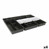 Organizador para Cubiertos Tontarelli Bella Negro 10 Piezas 70 x 49,2