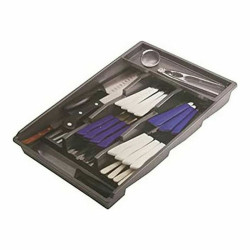 Organizador para Cubiertos Tontarelli Bella plus Negro 43,6 x 28,7 x 7