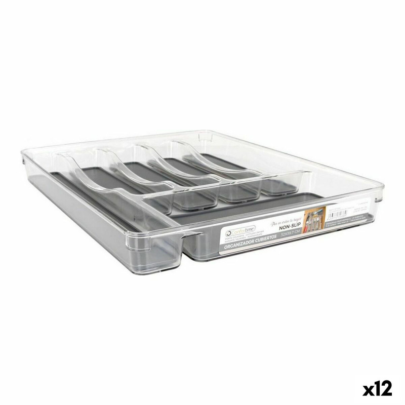 Organizador para Cubiertos Confortime Non Slip Pet 32 x 39,7 x 4,5 cm Organizador para Cubiertos Confortime Non Slip Pet 32 x 39,7 x 4,5 cm