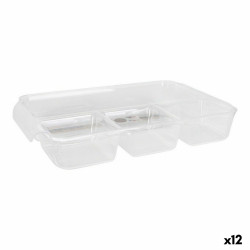 Organizador Multiusos Confortime Transparente 37,5 x 23,5 x 5, cm (12