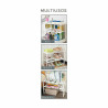 Estantería Extensible para Fregadero Confortime 68 x 26 x 38 cm (6 Un