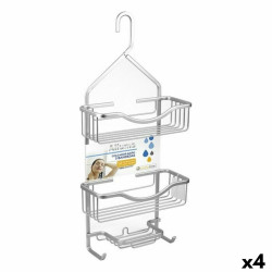 Colgador para la Ducha Confortime Aluminio 27,5 x 12 x 63,5 cm (4 Unid