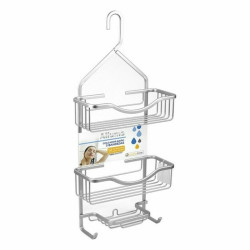 Colgador para la Ducha Confortime Aluminio 27,5 x 12 x 63,5 cm (4 Unid