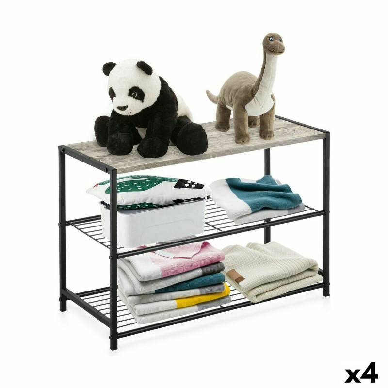 Estantería Confortime Metal 60 x 30 x 43 cm (4 Unidades) Estantería Confortime Metal 60 x 30 x 43 cm (4 Unidades)