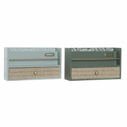 Organizador Multiusos DKD Home Decor LD-181379 Verde Polipropileno Mad