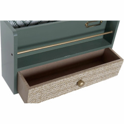 Organizador Multiusos DKD Home Decor LD-181379 Verde Polipropileno Mad
