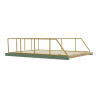 Set de Bandejas organizadoras DKD Home Decor Verde Polipropileno Mader