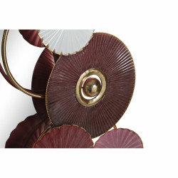 Espejo de pared DKD Home Decor S3019207 Espejo Rosa Dorado Metal Blanc