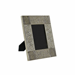 Marco de Fotos DKD Home Decor Champán Malva Madera Aluminio Árabe 20