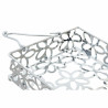 Servilletero DKD Home Decor Margarita Plateado Metal Plástico 18 x 19