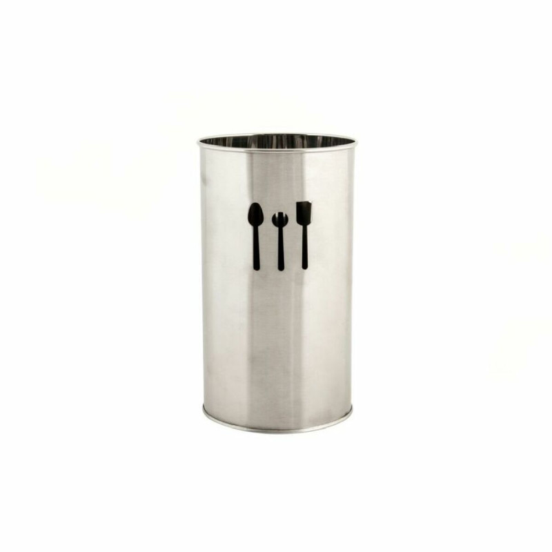 Organizador para Cubiertos DKD Home Decor Plateado Acero Inoxidable Pl Organizador para Cubiertos DKD Home Decor Plateado Acero Inoxidable Pl