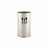 Organizador para Cubiertos DKD Home Decor Plateado Acero Inoxidable Pl
