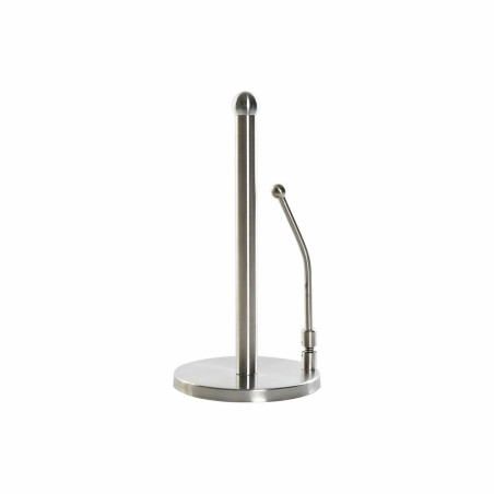 Portarrollo de Papel de Cocina DKD Home Decor Plateado Acero Inoxidabl