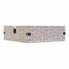 Servilletero DKD Home Decor Azul Verde Rosa Metal Madera MDF 3 Piezas