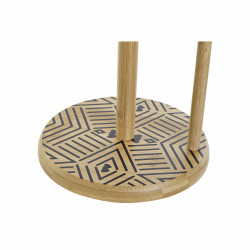 Portarrollo de Papel de Cocina DKD Home Decor Negro Natural Bambú 16,