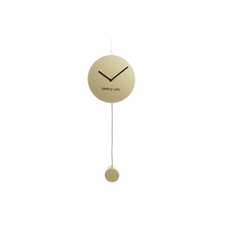 Reloj de Pared DKD Home Decor Dorado Hierro Plástico Péndulo 22 x 5,